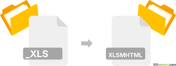 Konverze _xls do xlsmhtml