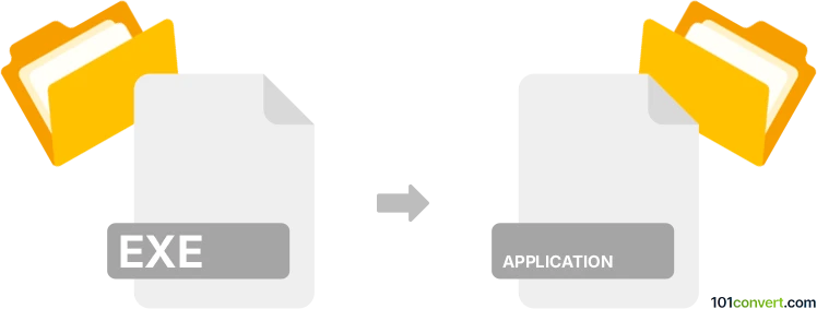 Convert exe to application