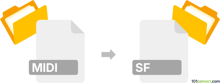 Converter midi para sf