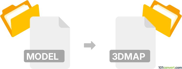 Konversi model ke 3dmap