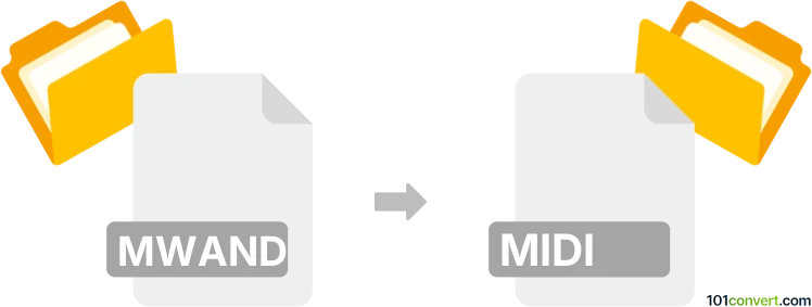 Konversi mwand ke midi