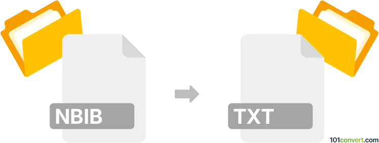Konversi nbib ke txt