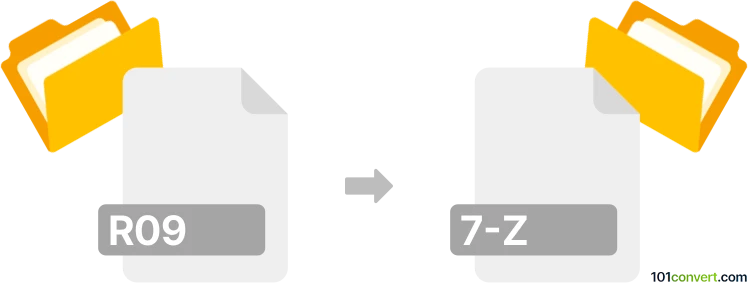 Konversi r09 ke 7-z