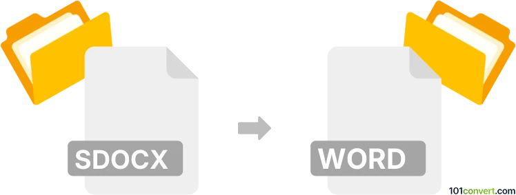 Konversi sdocx ke word