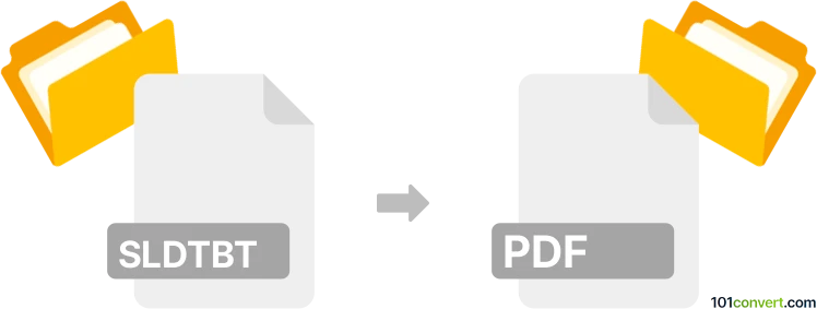 Convertir sldtbt en pdf