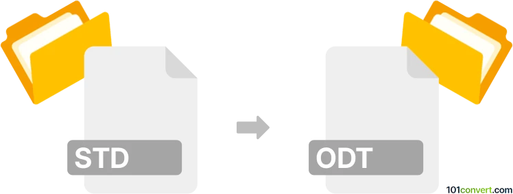 Convert std to odt