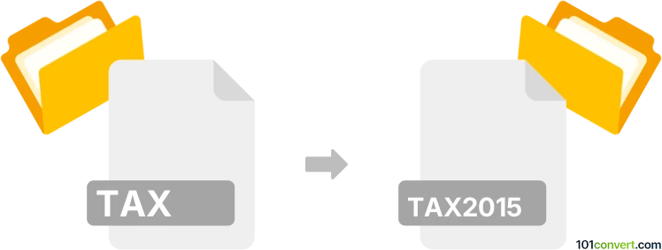 Convert tax to tax2015