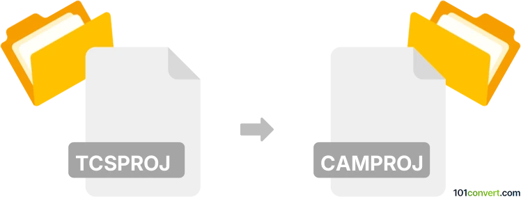 Konversi tcsproj ke camproj