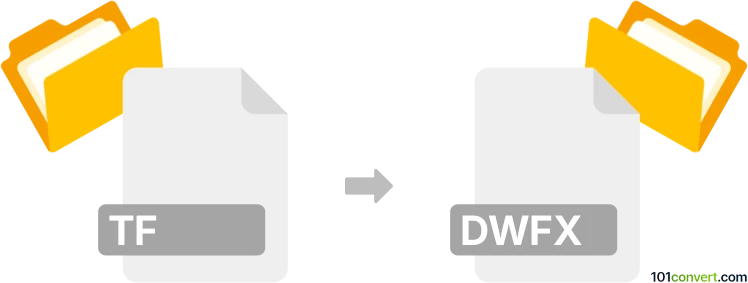 Konversi tf ke dwfx